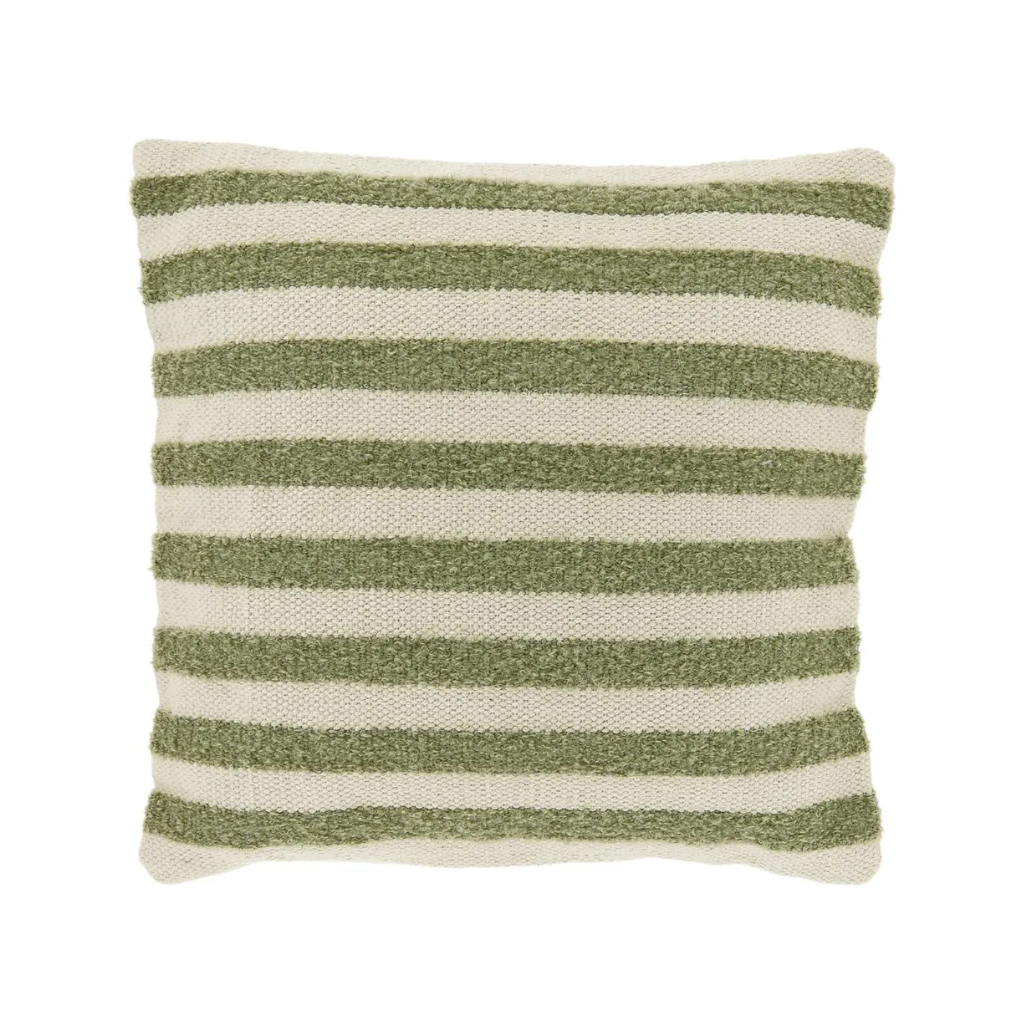 Unique Living Kussen Stella tea green 45 x 45 cm