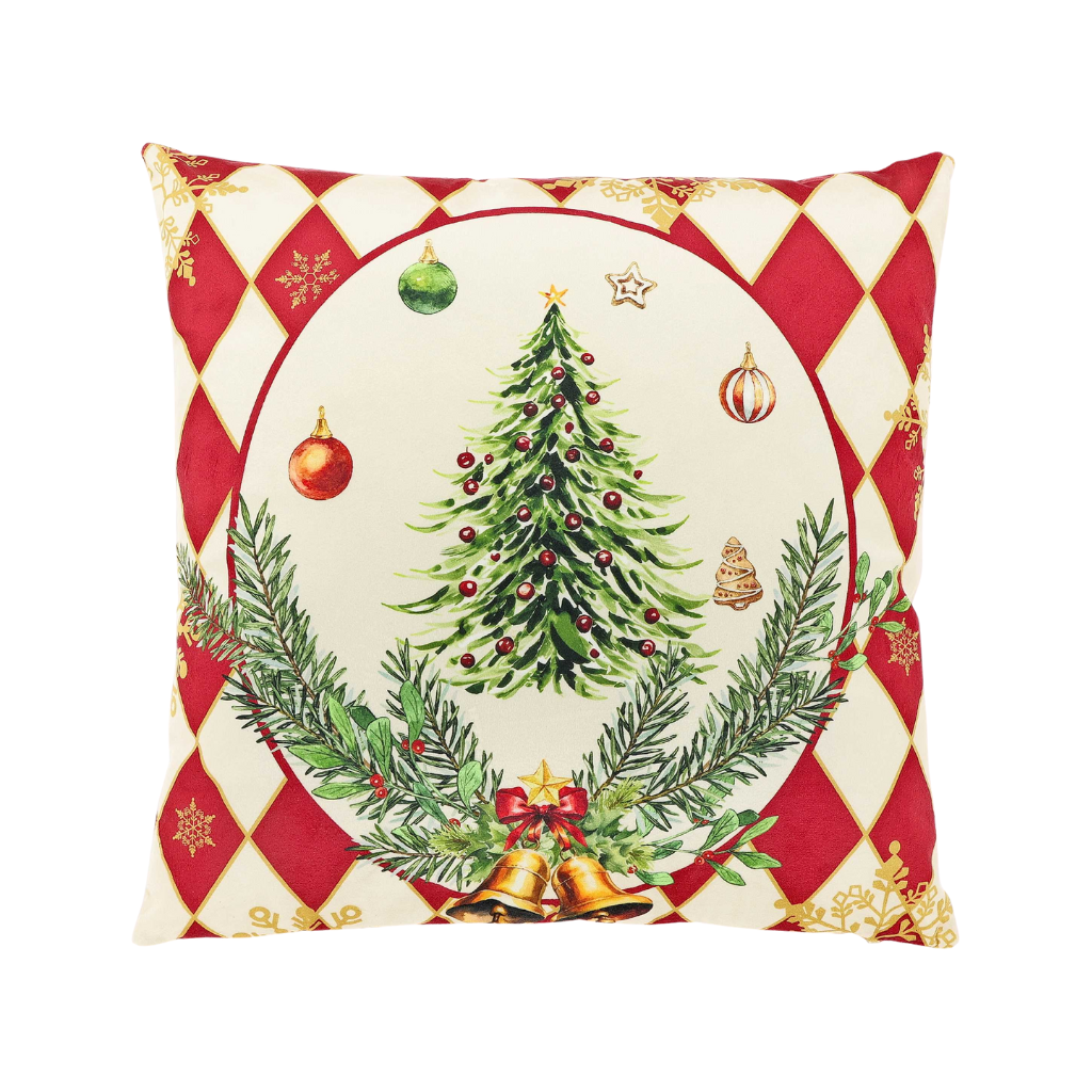 Unique Living Kerstkussen Jana 45 x 45 cm