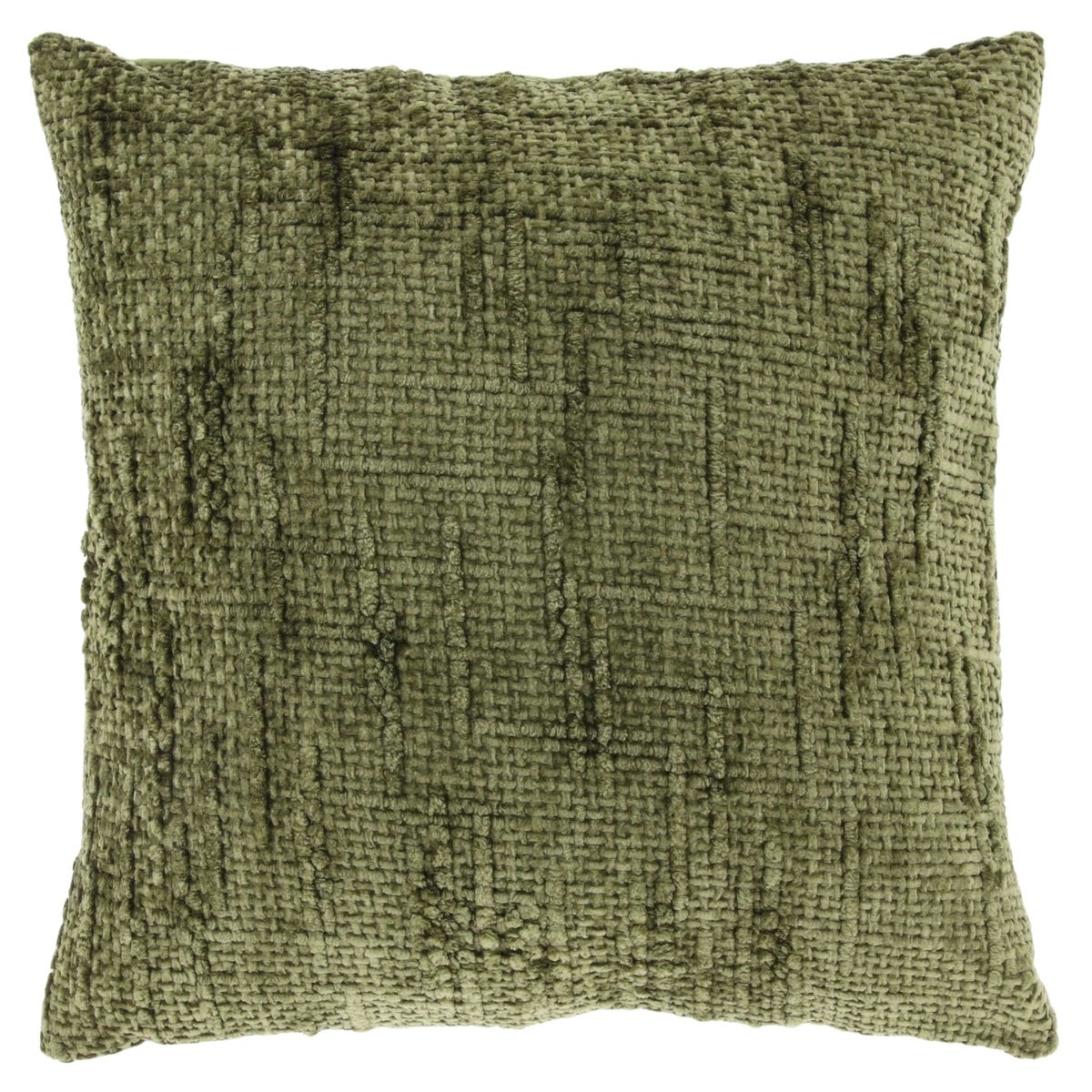 Unique Living Sierkussen Moof Mosgroen 45 x 45 cm