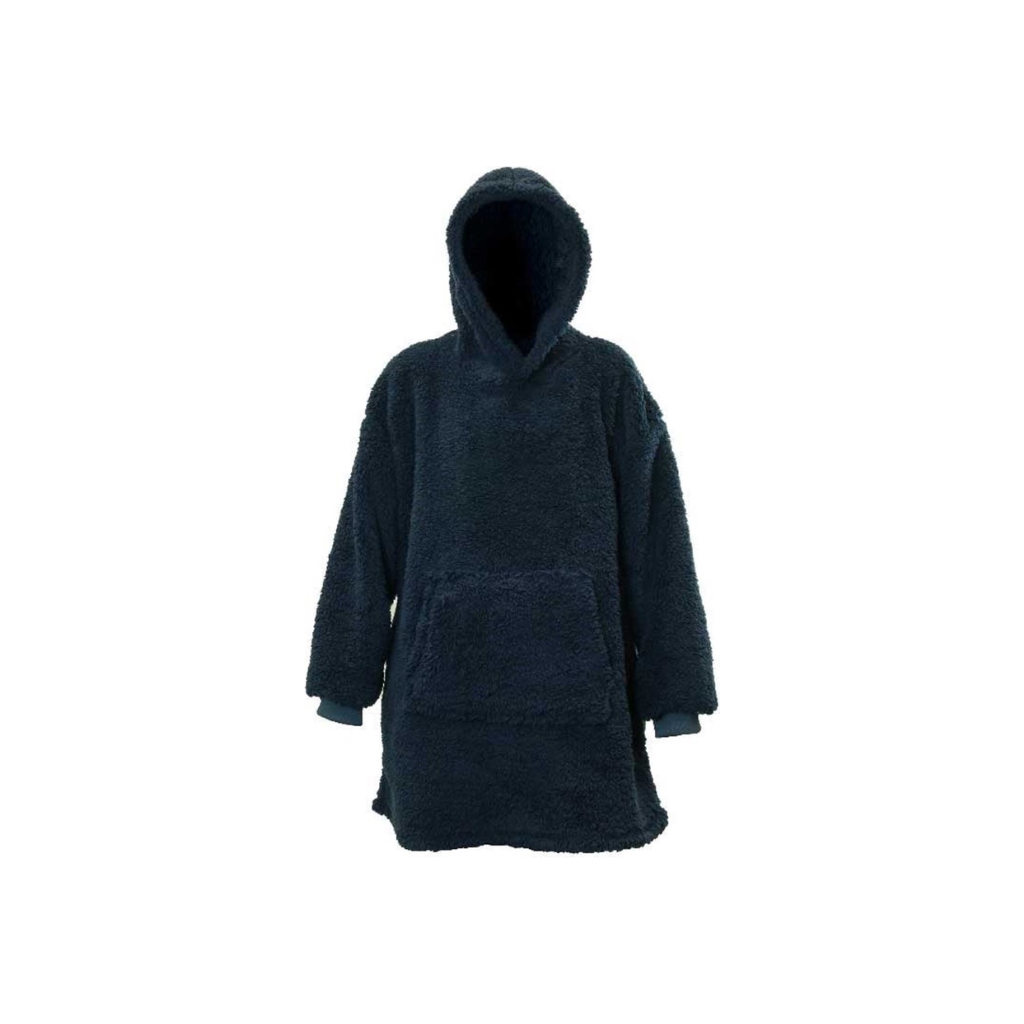 Unique Living Hoodie Teddy Dark Blue