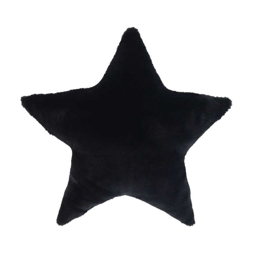 Unique Living Kussen Ster zwart 44 x 44cm