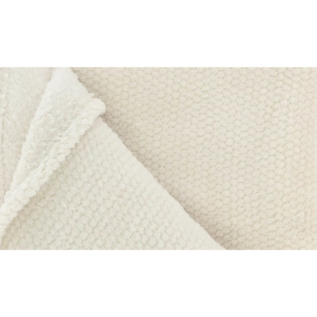 Unique Living Plaid Sep dove white 150x200