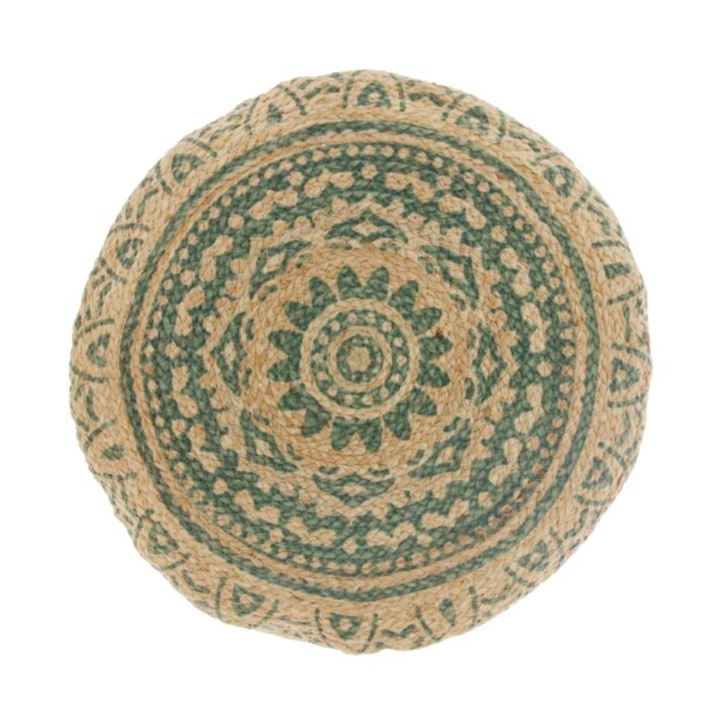 Unique Living Kussen Tania 45 cm Ø surf blue