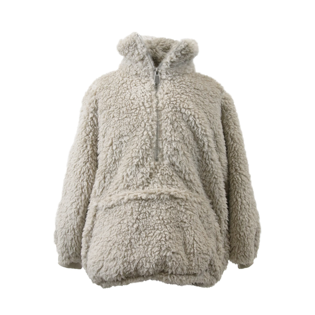 Unique Living Hoodie Willow kids 4 - 6 jaar grijs 43 x 47 cm