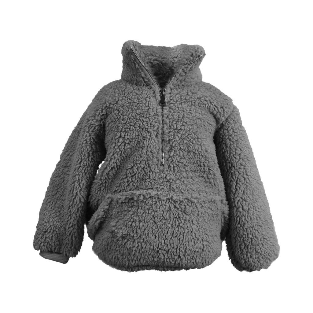 Unique Living Hoodie Willow kids 4 - 6 jaar donkergrijs 43 x 47 cm