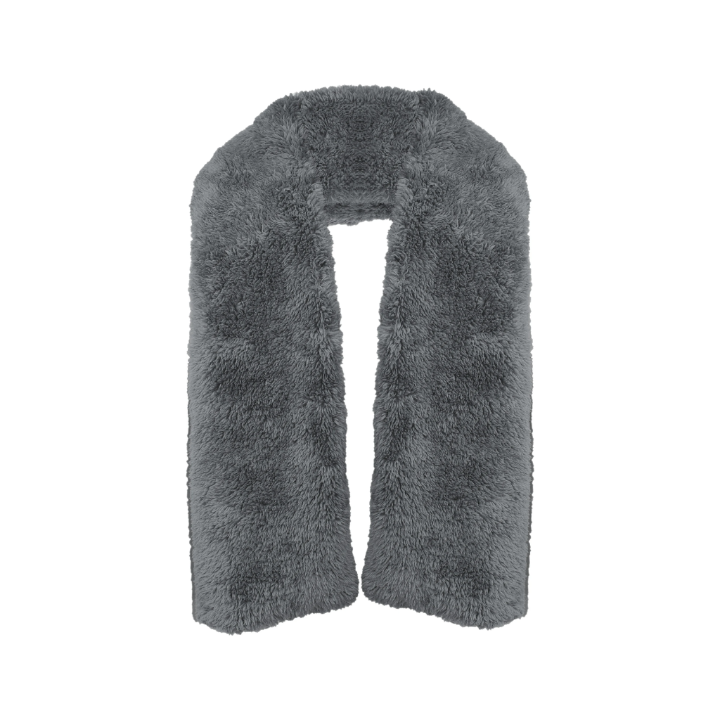 Unique Living Sjaal Wanda donkergrijs 30 x 190 cm