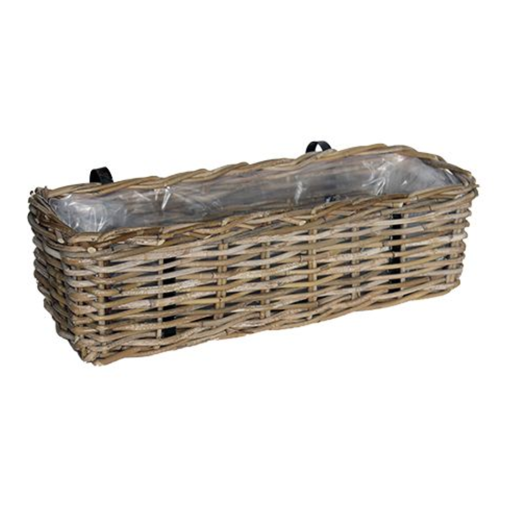 Van der Leeden Balkonmand Antiek Grijs 46