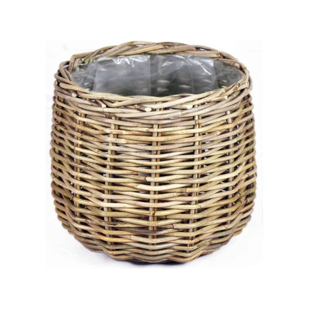 Van der Leeden Plantenmand Grijs 38x33