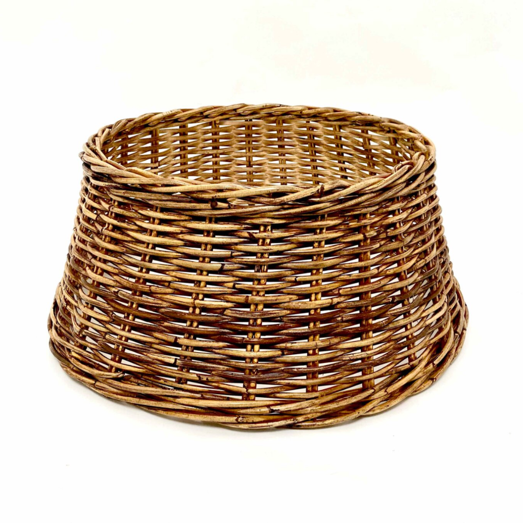 Van der Leeden Kerstboomhuls Rotan Brons 60 x 26 cm