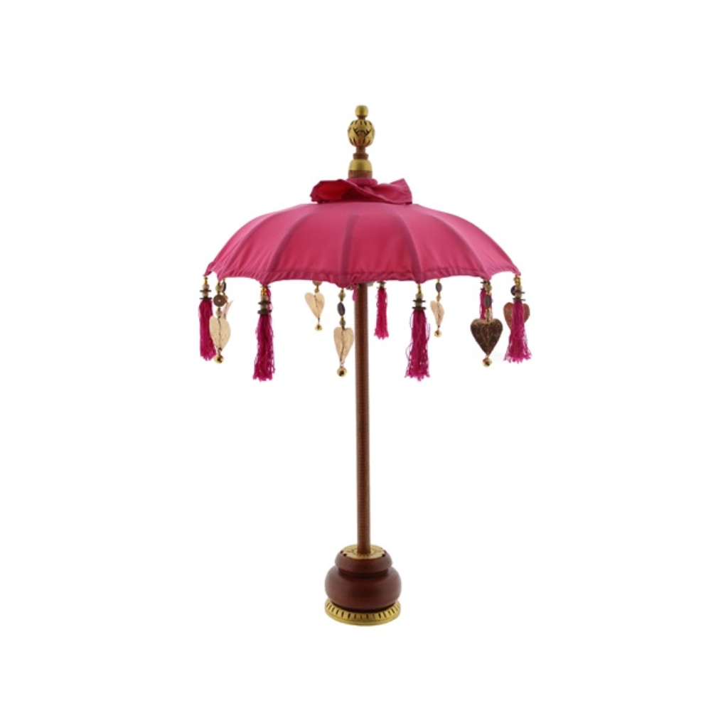 Van der Leeden Parasol Bali Small Pink Roze 75 x 50 cm