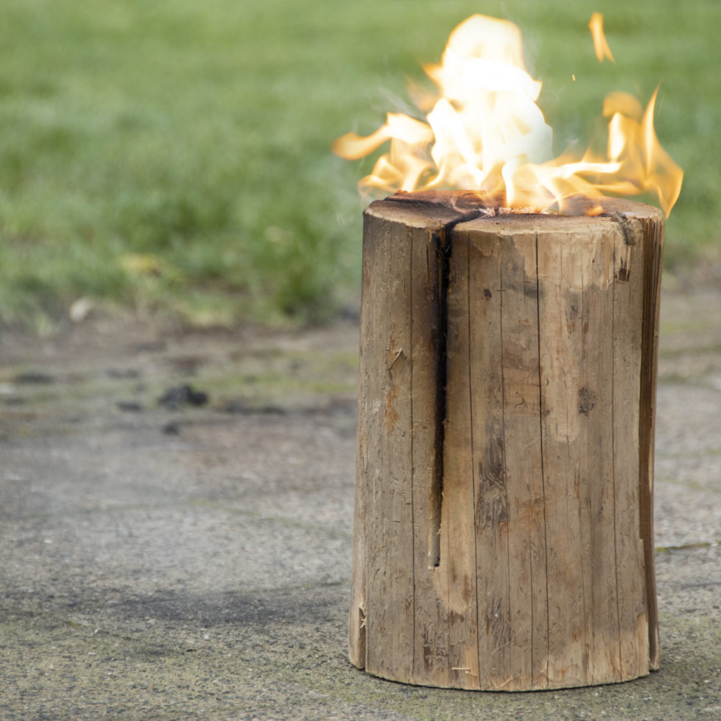 Esschert Design Zweedse Fakkel Bruin 25 cm