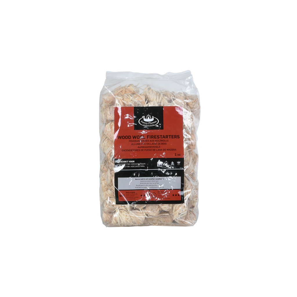 Esschert Design Aanmaakwokkels 1kg  80 - 85 stuks