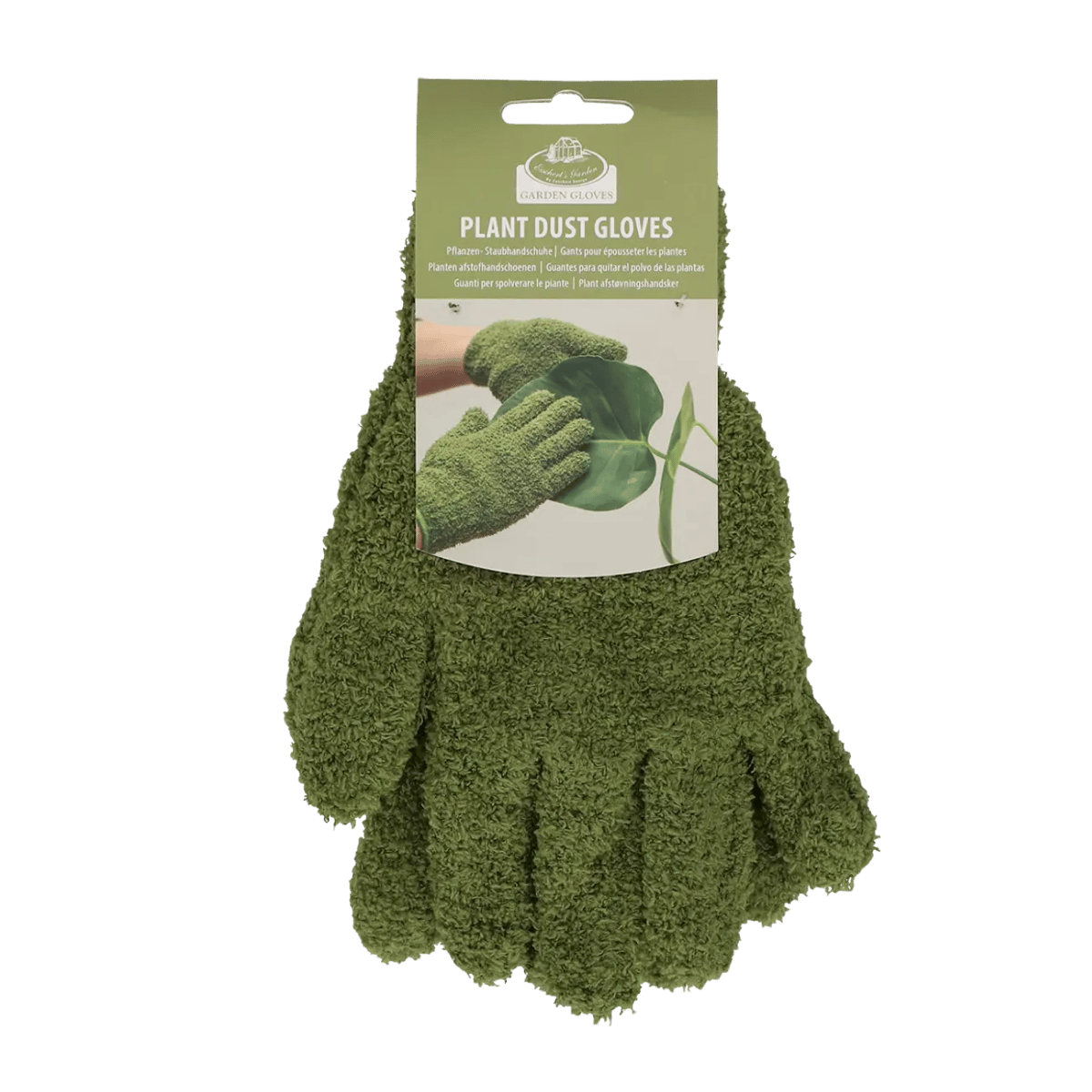Esschert Design Planten Afstof-handschoenen Groen