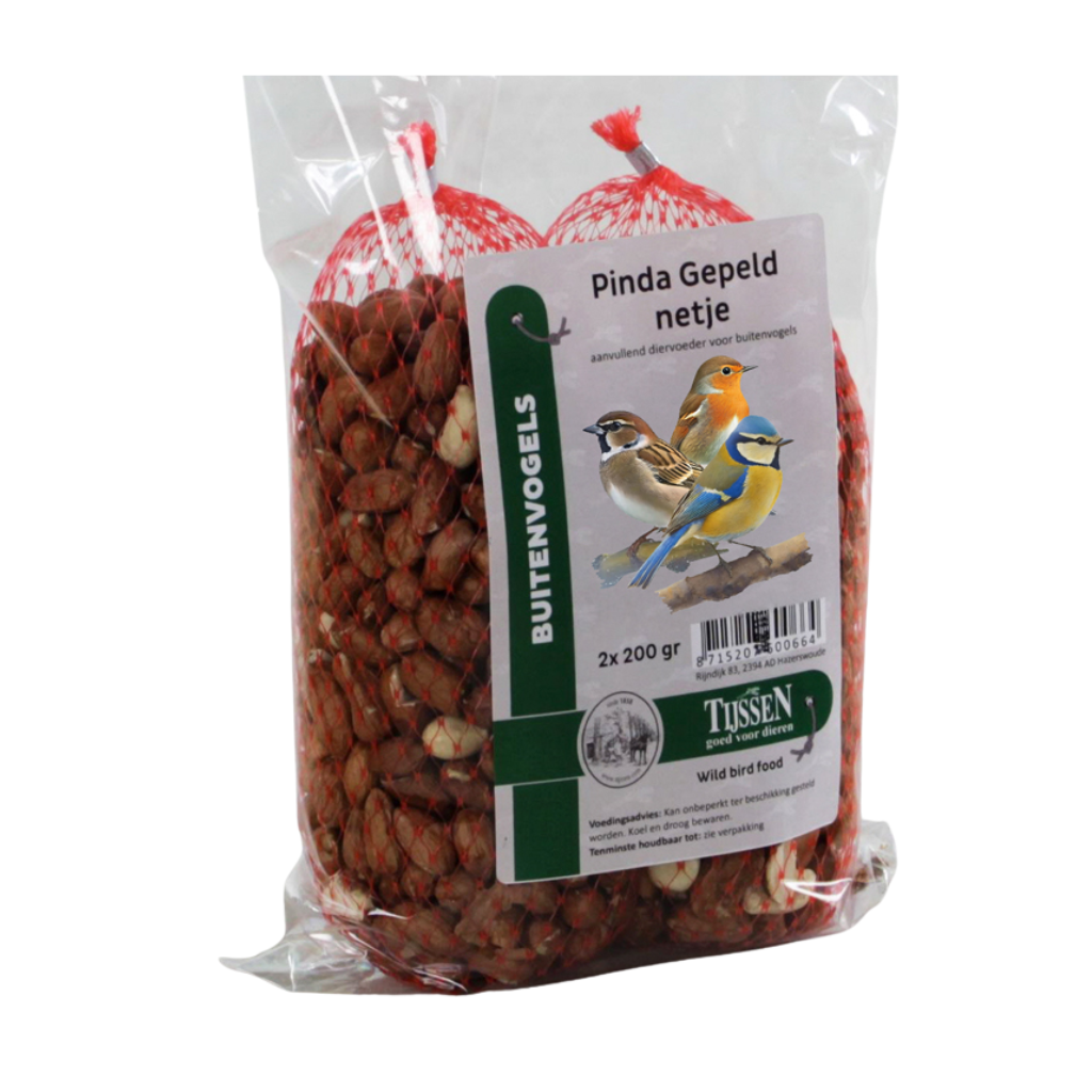 Netje Pinda Gepeld Verpakt 2x200gr