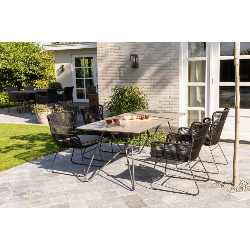 Exotan Tuinstoel Grace Antraciet 56 x 67 x 87 cm