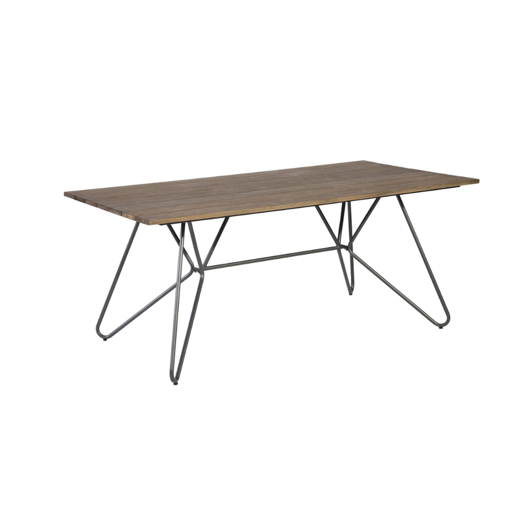 Exotan Diningtable Slimm Bruin 180 x 100 x 75 cm