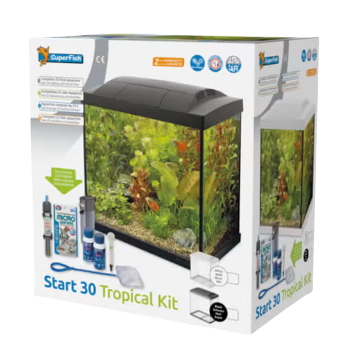 Superfish Aquarium Tropical Startset 30 LED Wit