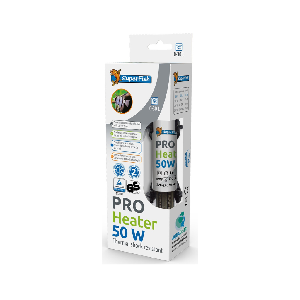 Superfish Pro Heater 50W 0-30L 17 cm