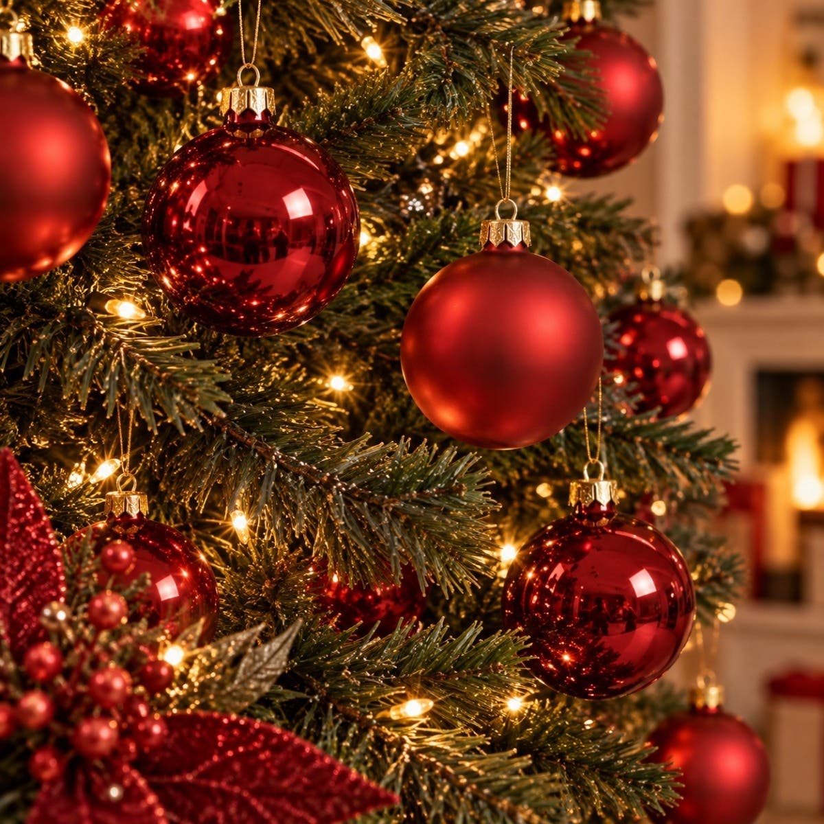 Decoris Kerstballen Glas Rood Ø 6 cm 20 Stuks