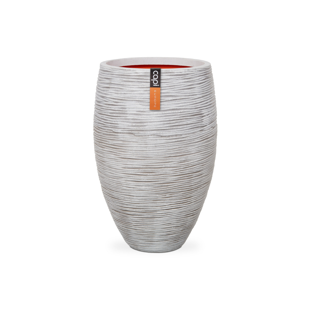 Capi Europe Vaas elegant deluxe Rib NL ivoor