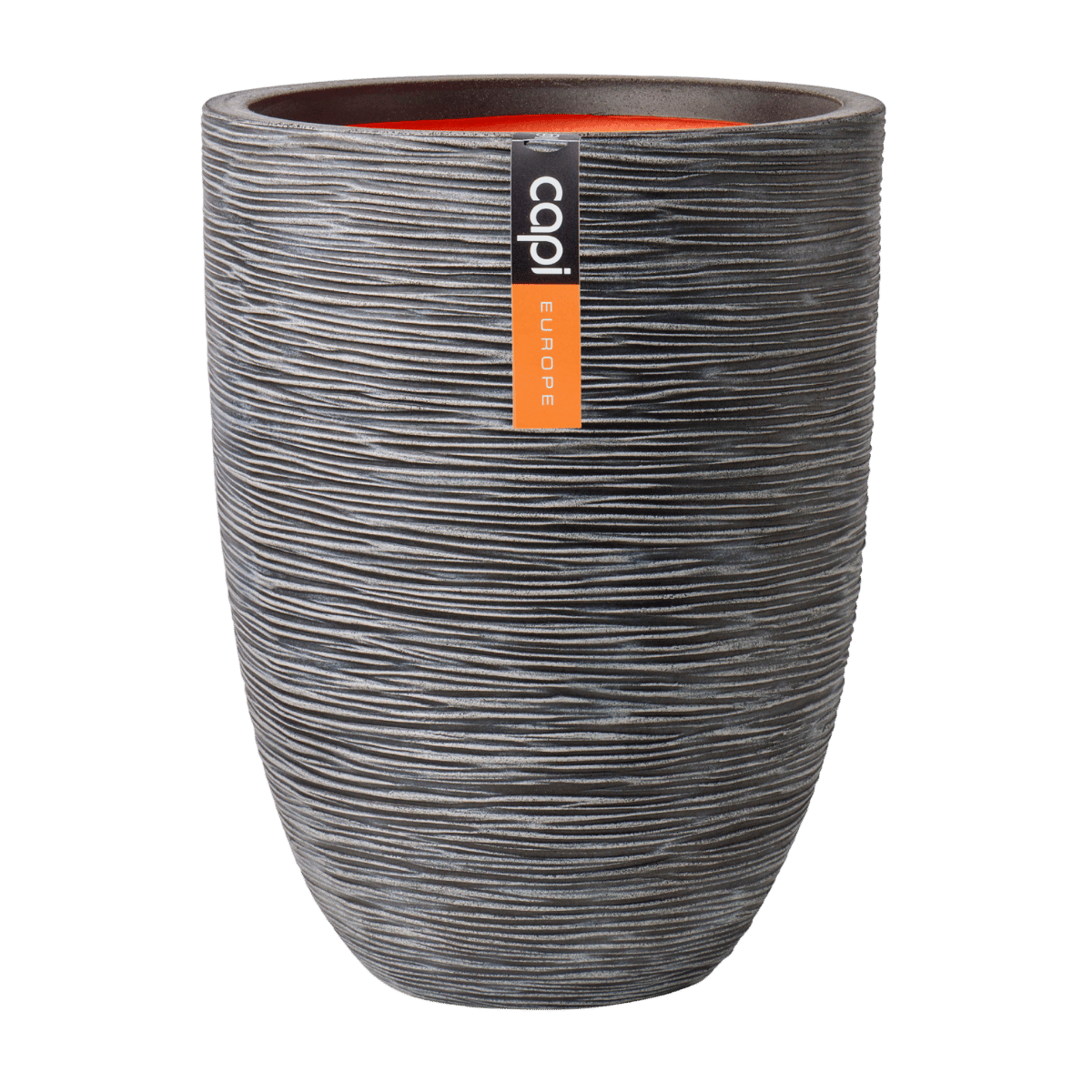 Capi Europe Bloempot Nature Rib Antraciet 46 x 58 cm