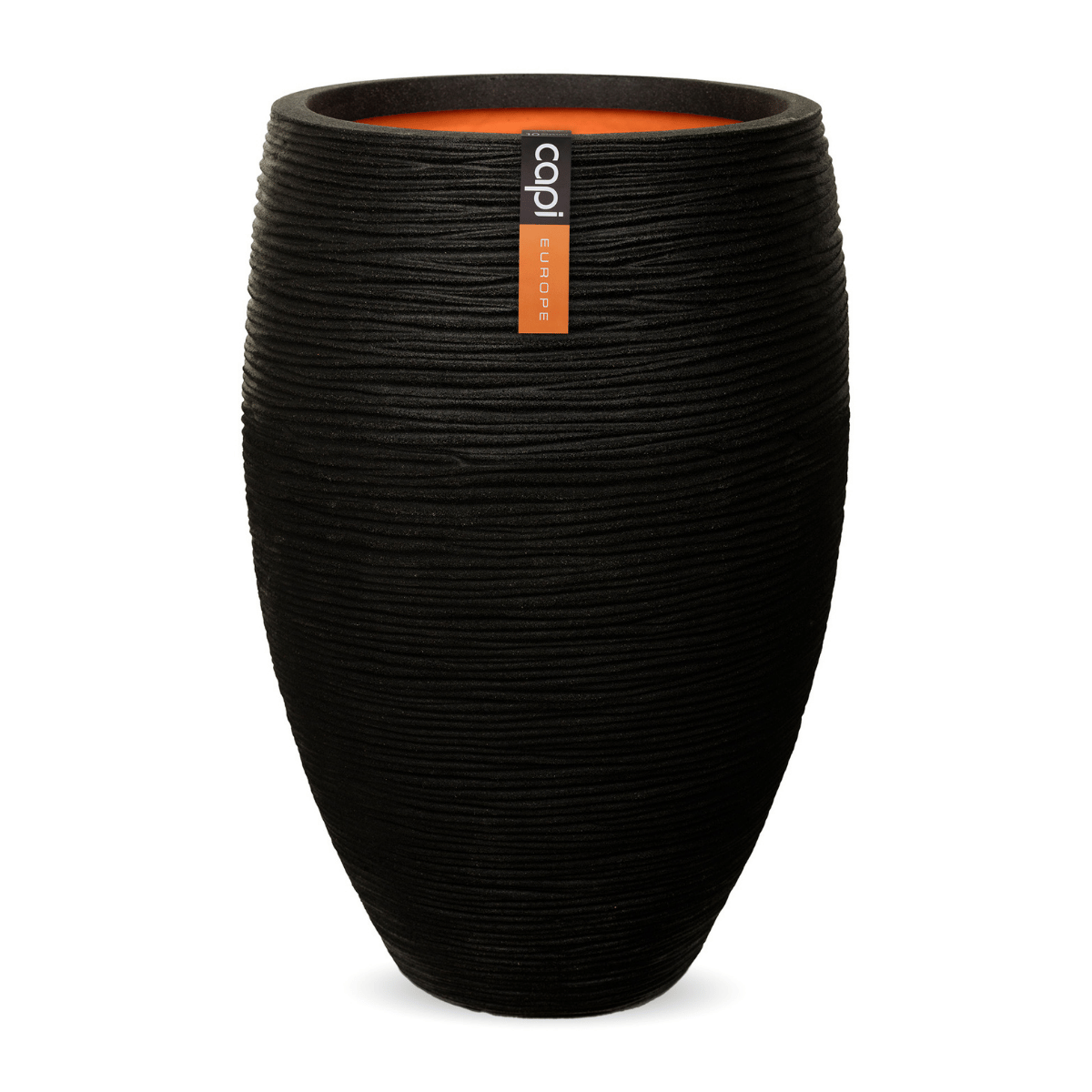 Capi Europe Vaas elegant deluxe Rib NL zwart