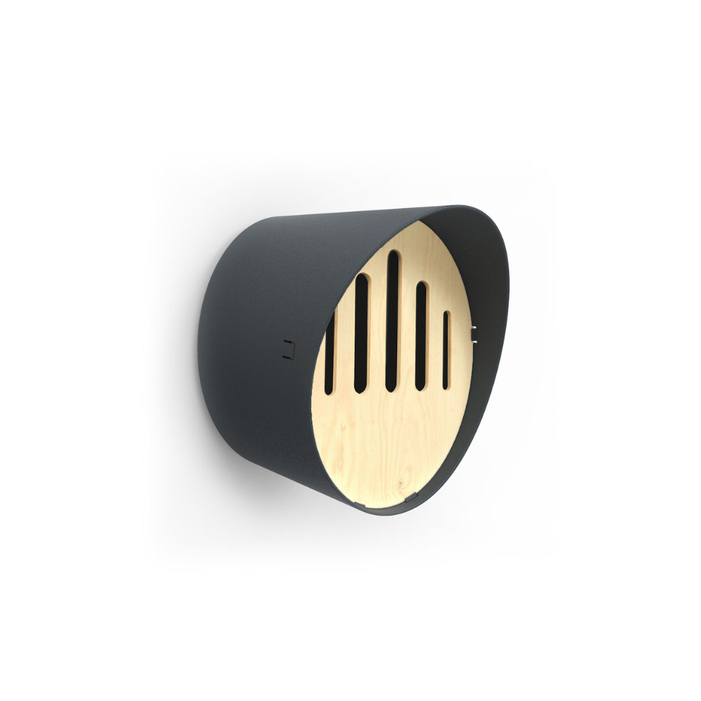 Capi Europe Vlinderhuisje Oval antraciet 24 x 19 x 23 cm