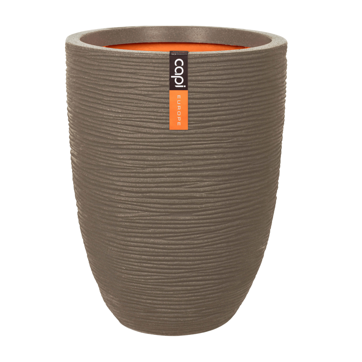 Capi Europe Bloempot Nature Rib Warm Taupe 34 x 46 cm