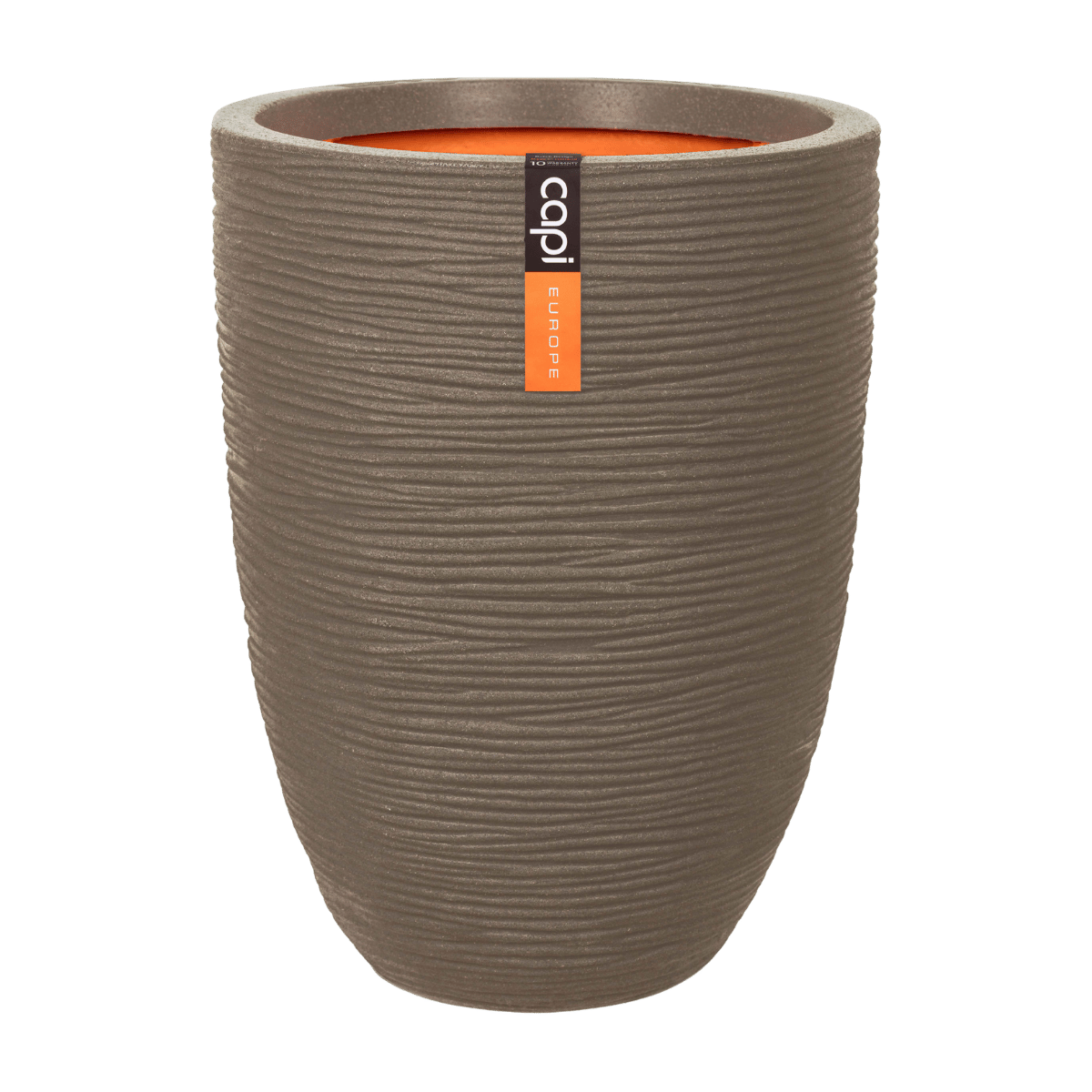 Capi Europe Bloempot Nature Rib Warm Taupe 46 x 58 cm