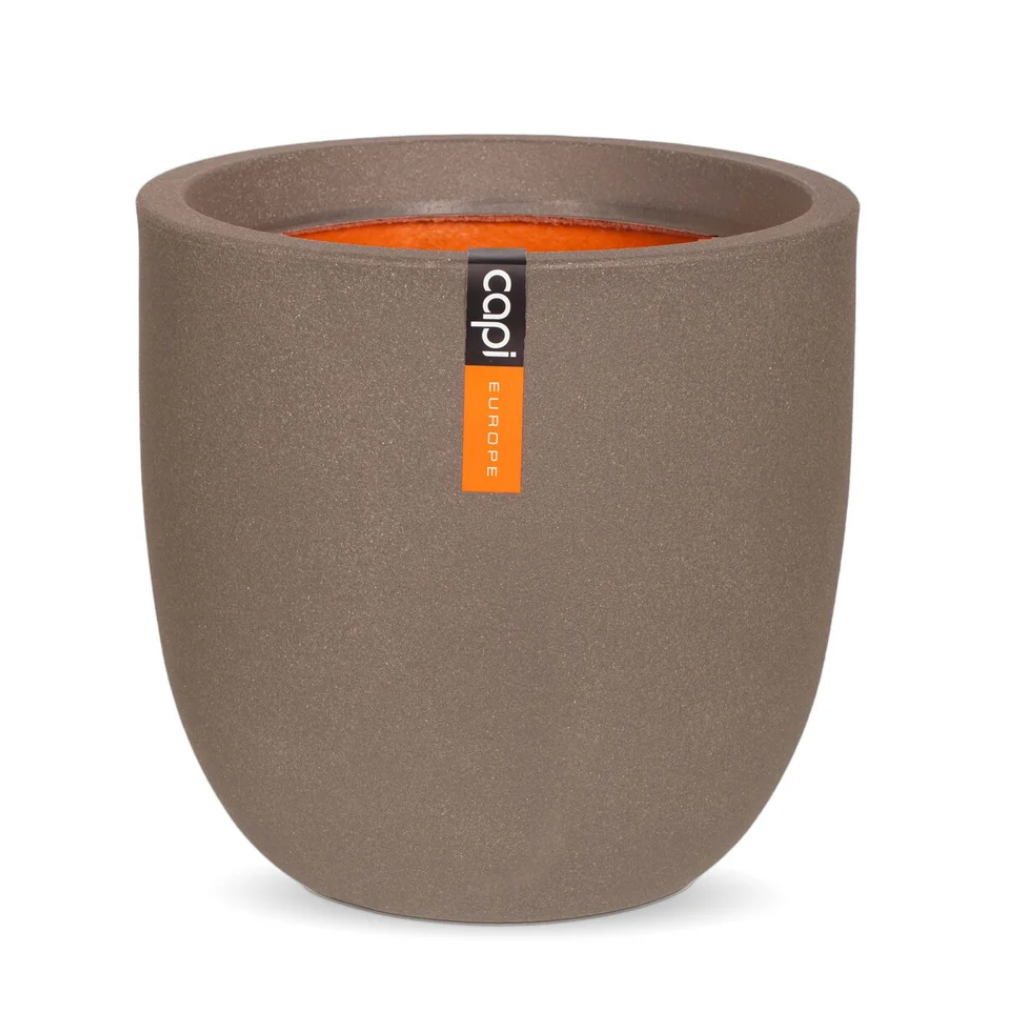 Capi Europe Bloempot Smooth Taupe 35 x 34 cm