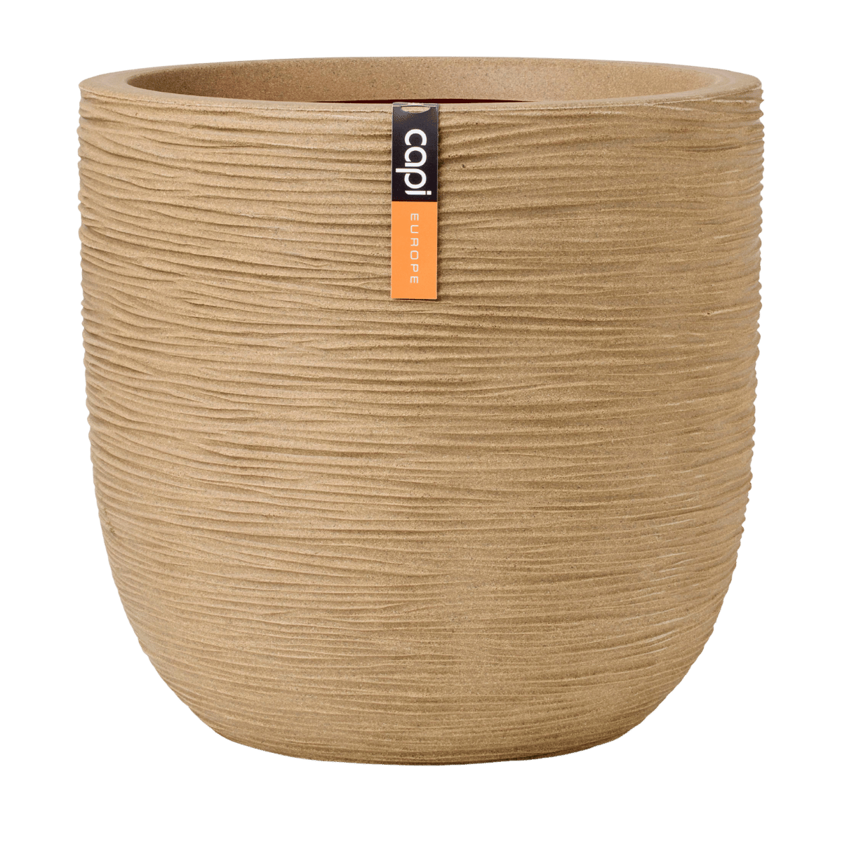 Capi Europe Bloempot Nature Rib Beige 35 x 34 cm