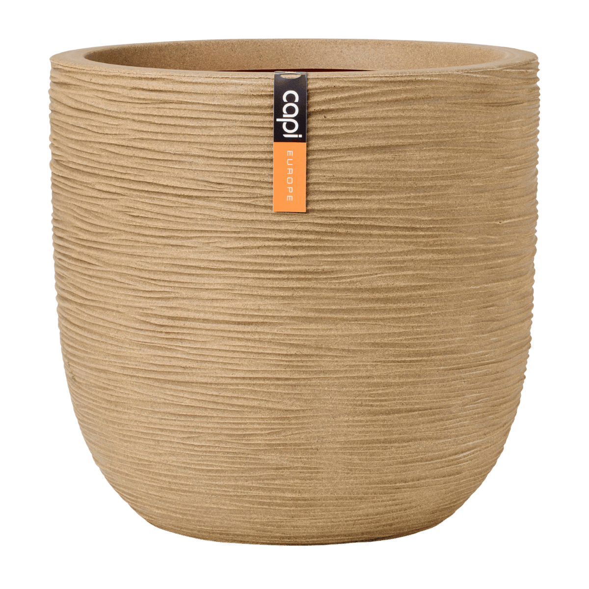 Capi Europe Bloempot Nature Rib Beige 54 x 52 cm