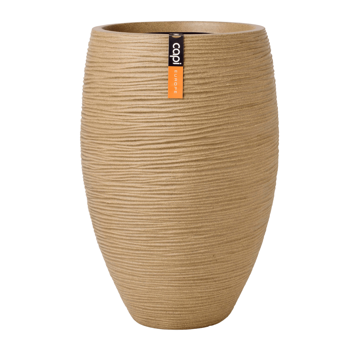 Capi Europe Bloempot Nature Rib Deluxe Beige 40 x 60 cm