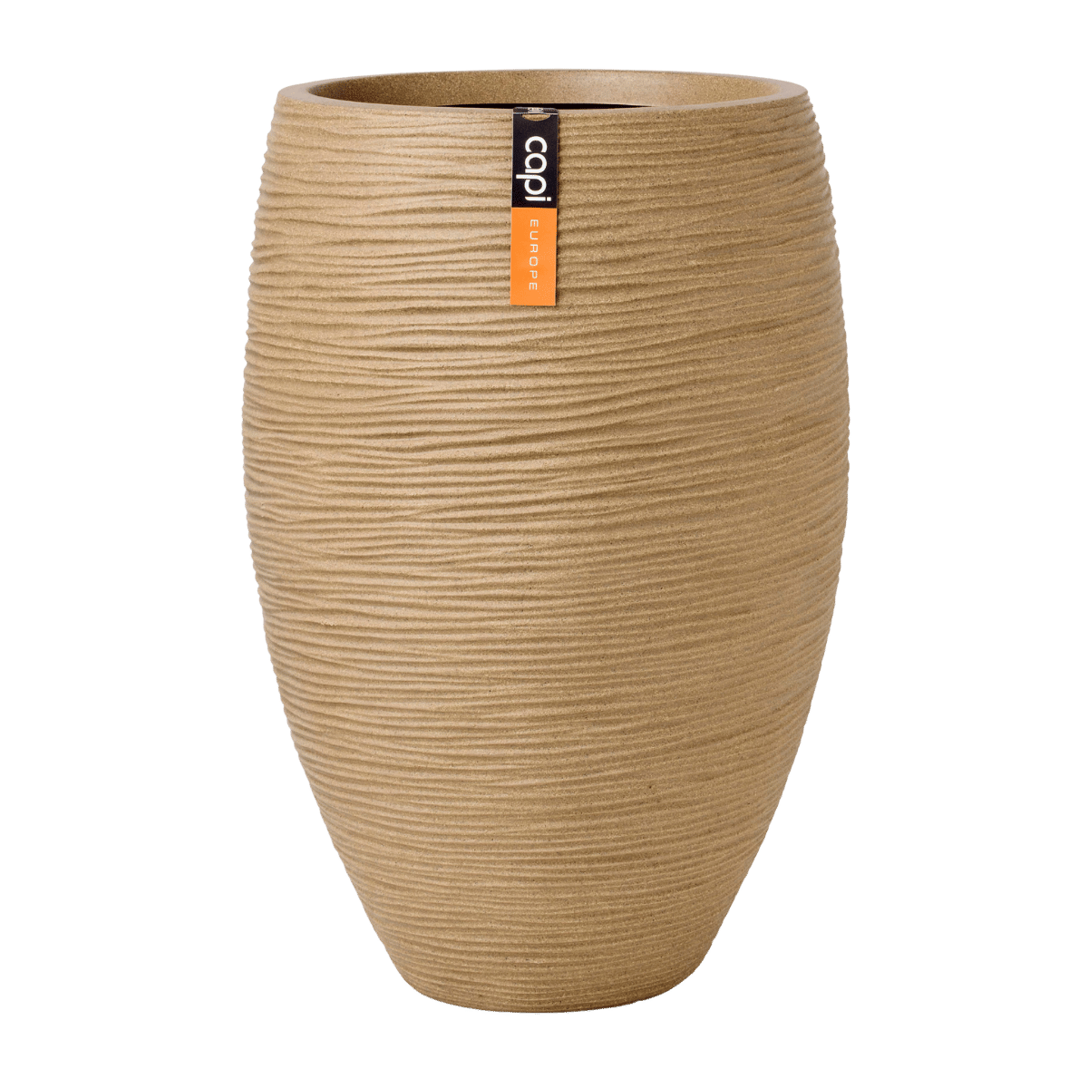 Capi Europe Bloempot Nature Rib Deluxe Beige 50 x 72 cm