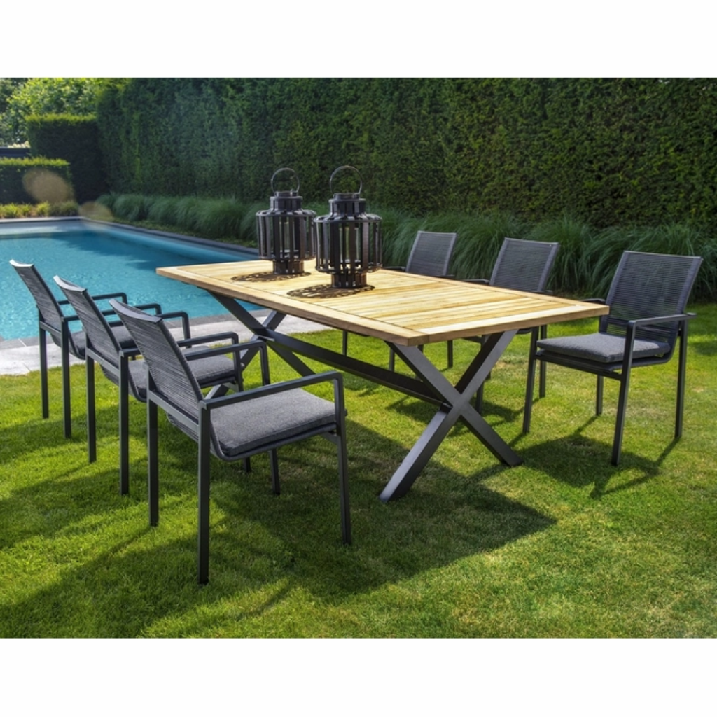 Yoi Tuintafel Wakai Naturel 236 x 100 x 76 cm