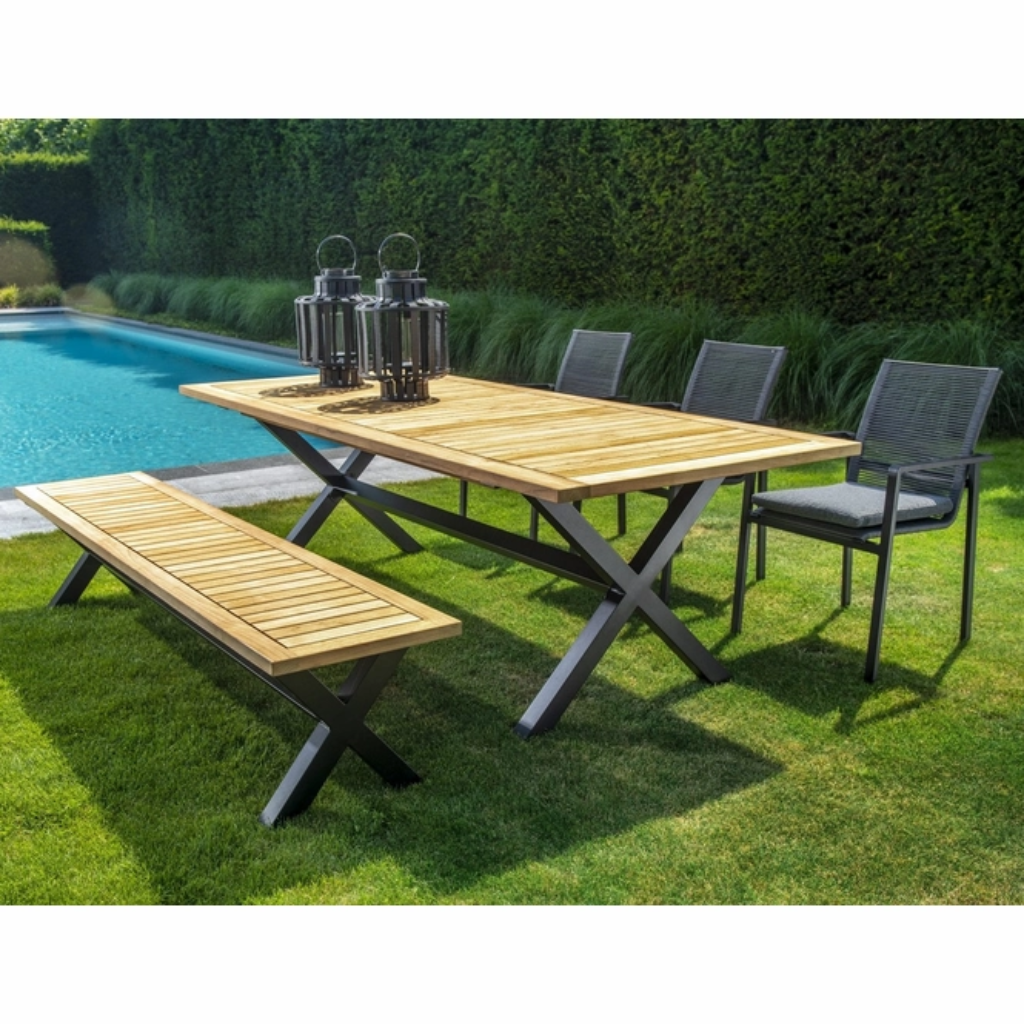 Yoi Tuintafel Wakai Naturel 236 x 100 x 76 cm