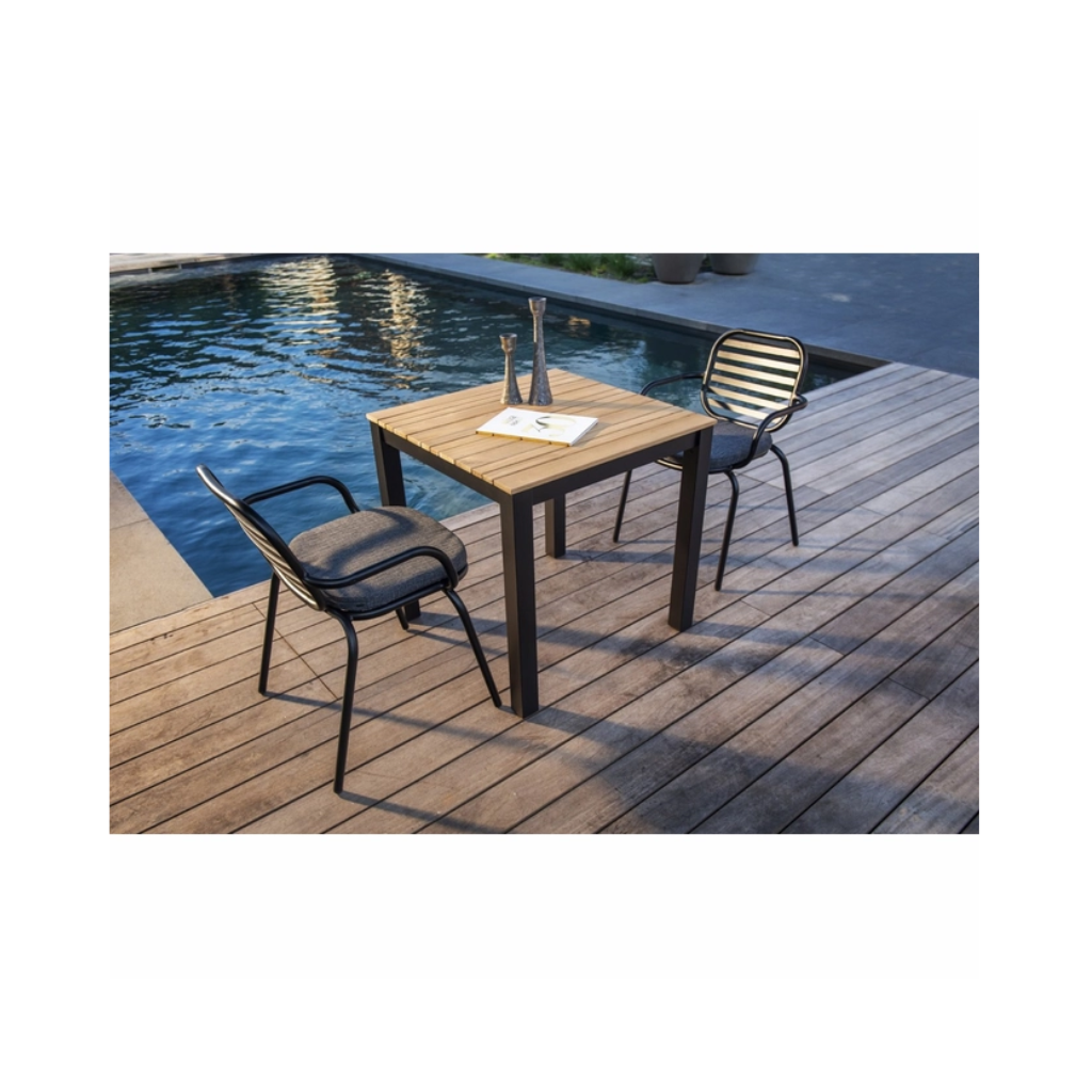 Yoi Tuintafel Arashi Naturel 75 x 75 x 76 cm