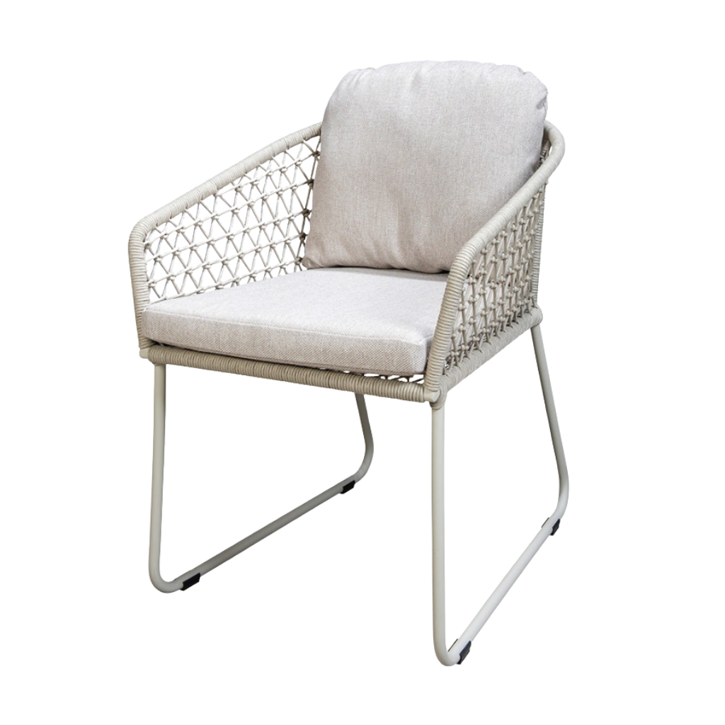 Yoi Eettafelstoel Salix Beige 71 x 62 x 89 cm