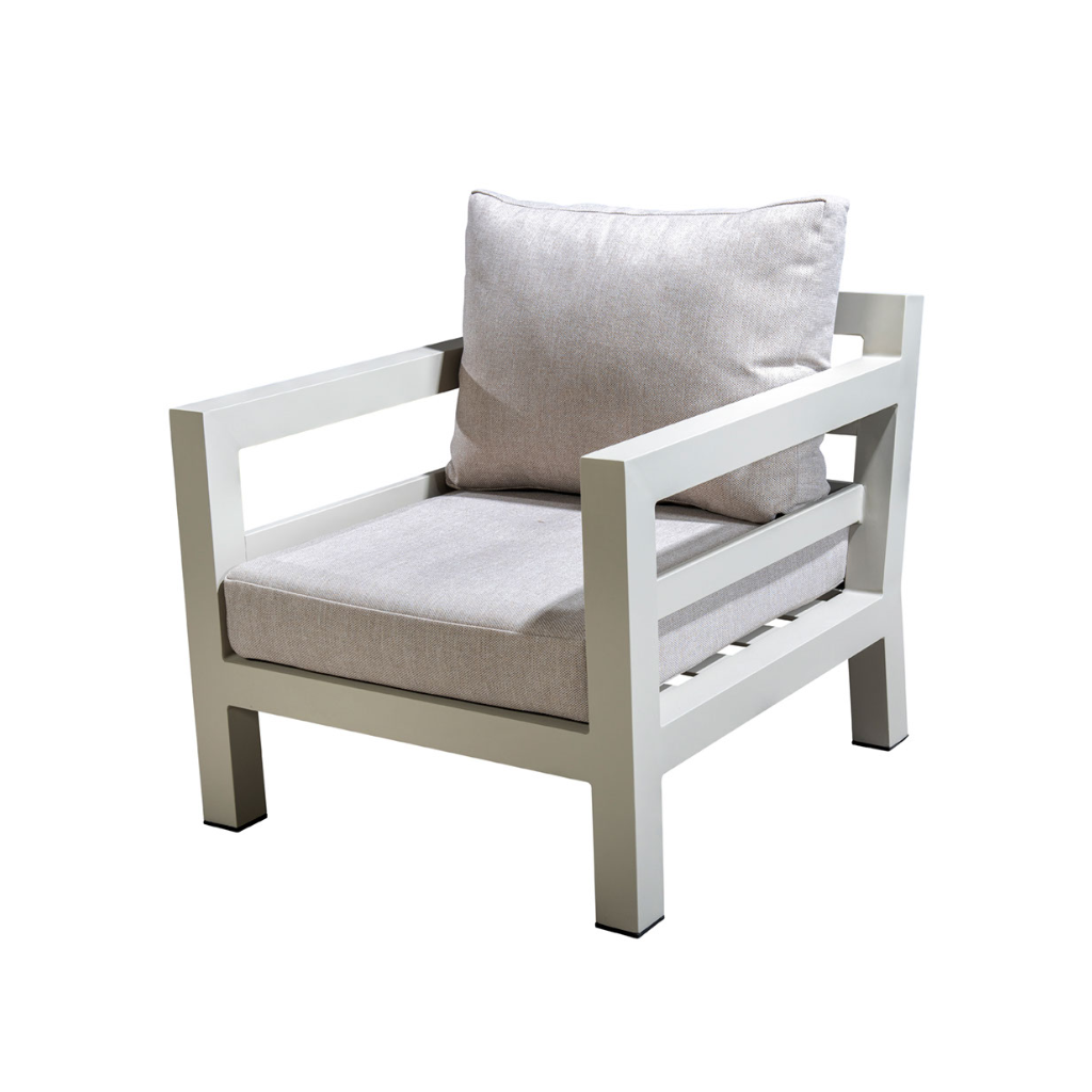 Yoi Loungestoel Midori Beige 80 x 91 x 92 cm