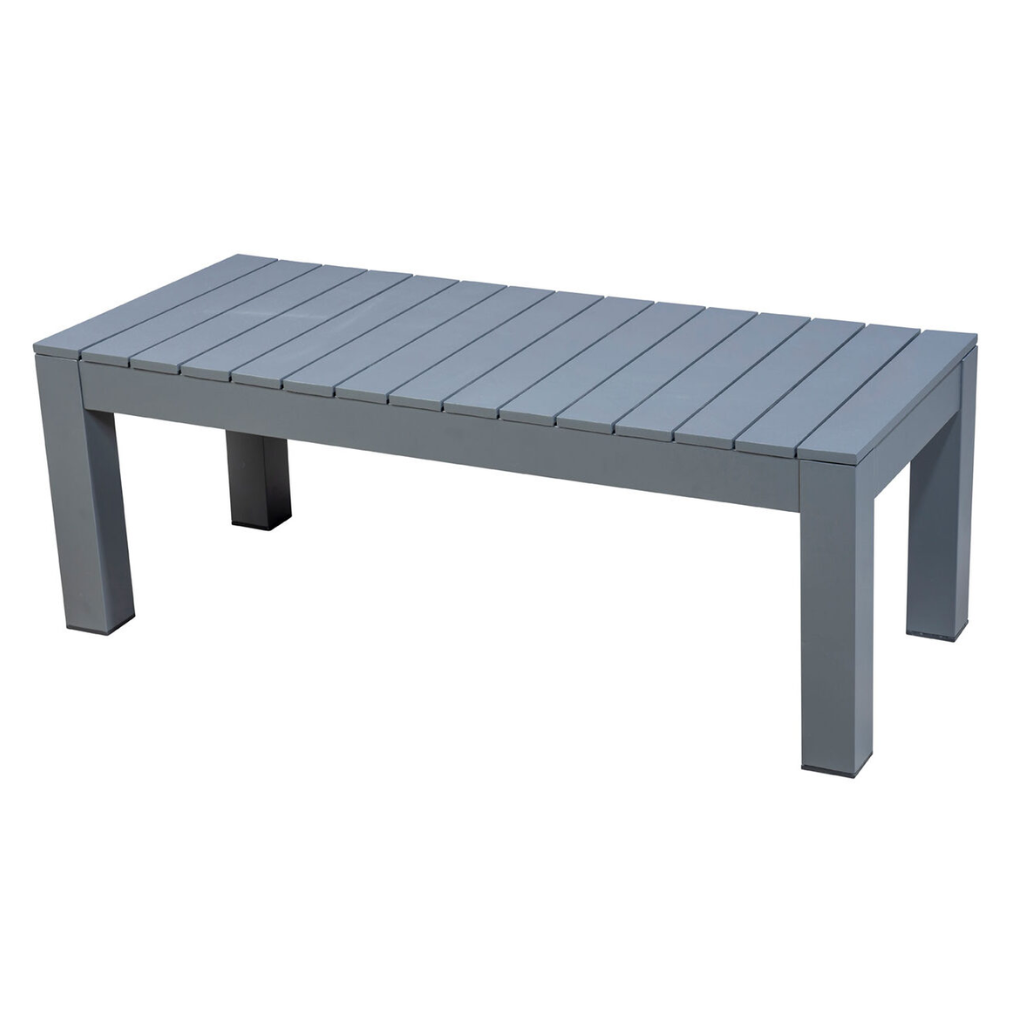 Yoi Midori sportbench aluminium dark grey 116 x 50 x 42 cm