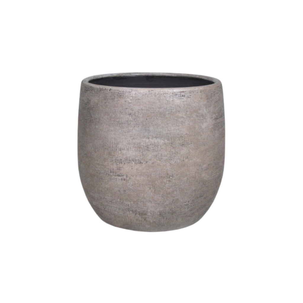 Bela Arte Pot Mira Industrieel Wit 24 x 22 cm