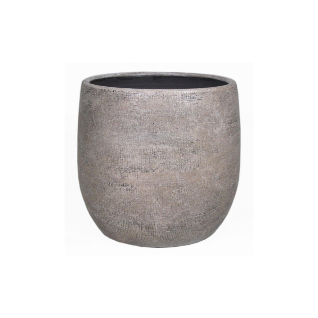 Bela Arte Pot Mira Industrieel Wit 29 x 27 cm