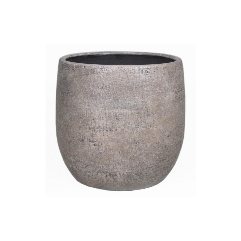 Bela Arte Pot Mira Industrieel Wit 34 x 31 cm