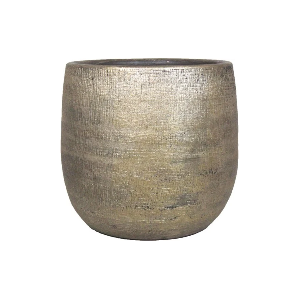Bela Arte Pot Mira Industrieel Goud 39 x 36 cm