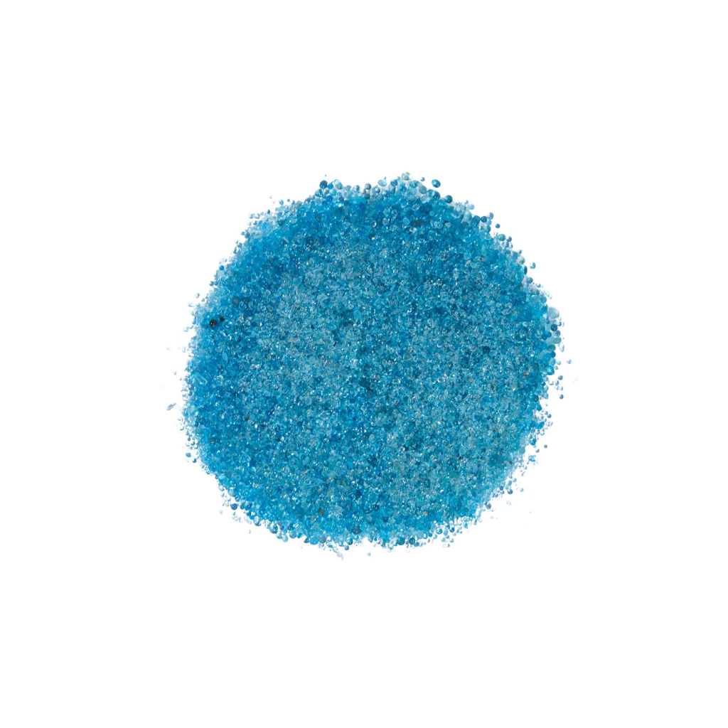 My Village Glas Steentjes Blauw Fijn 440 gram