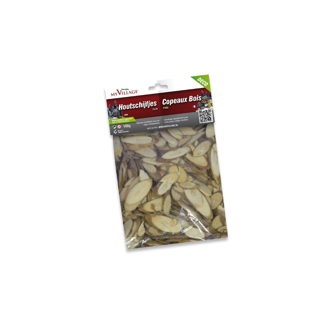 My Village Houtschijfjes Fijn 100 gram