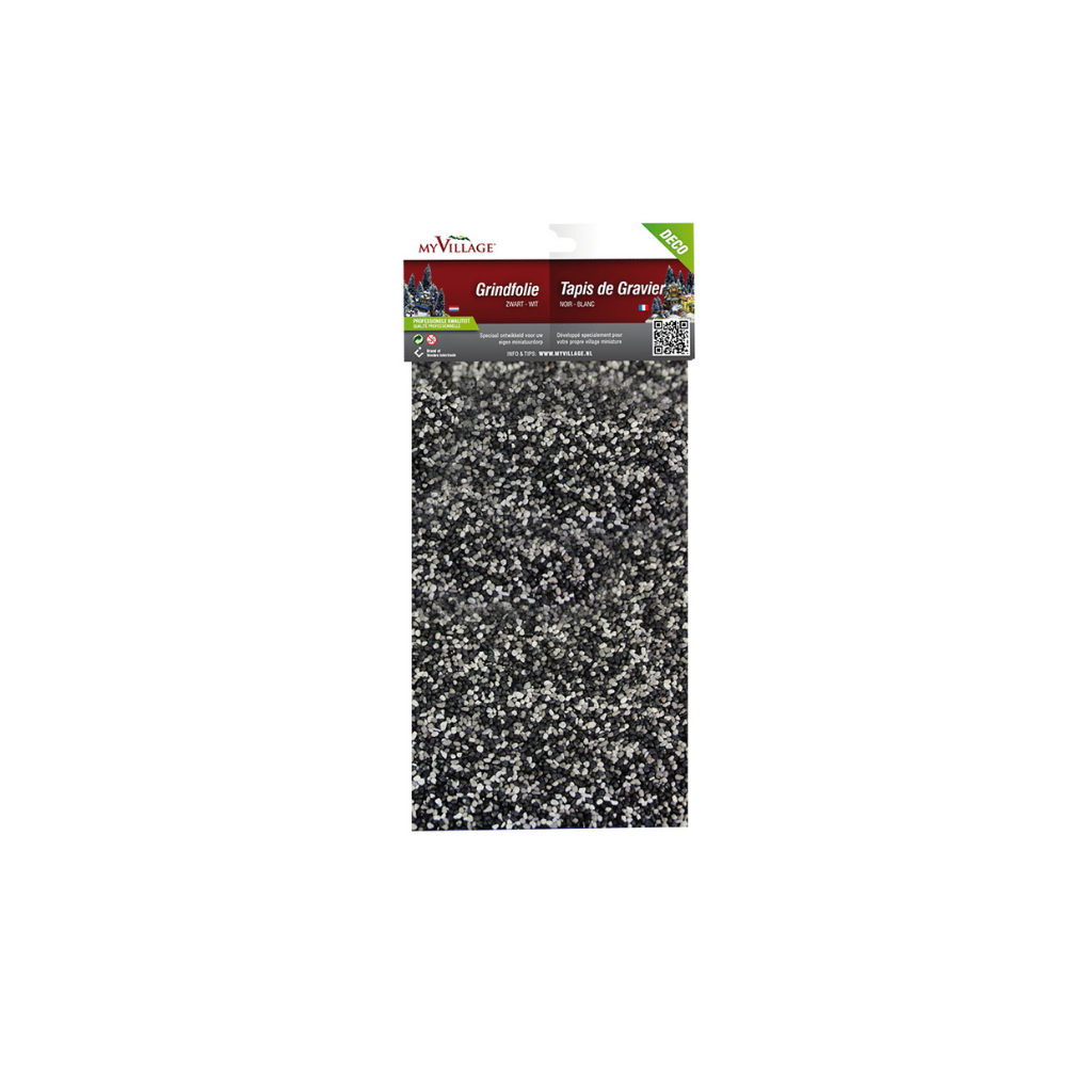 My Village Grindfolie Zwart/Wit 