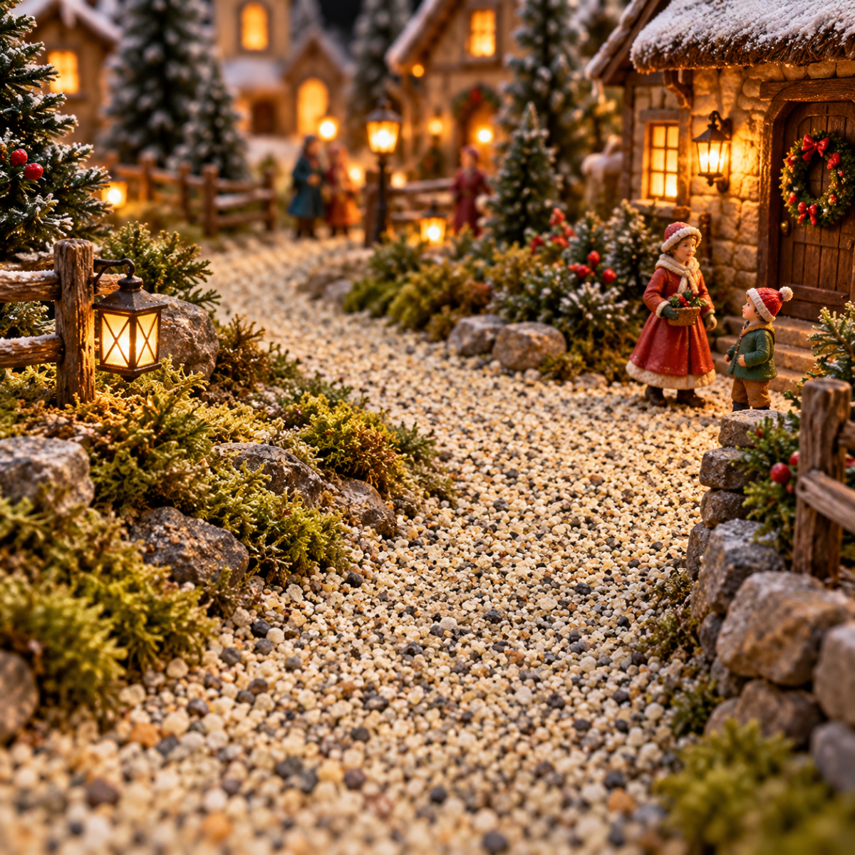 My Village Kerstdorpondergrond Kiezelsteentjes Fijn 440 gram