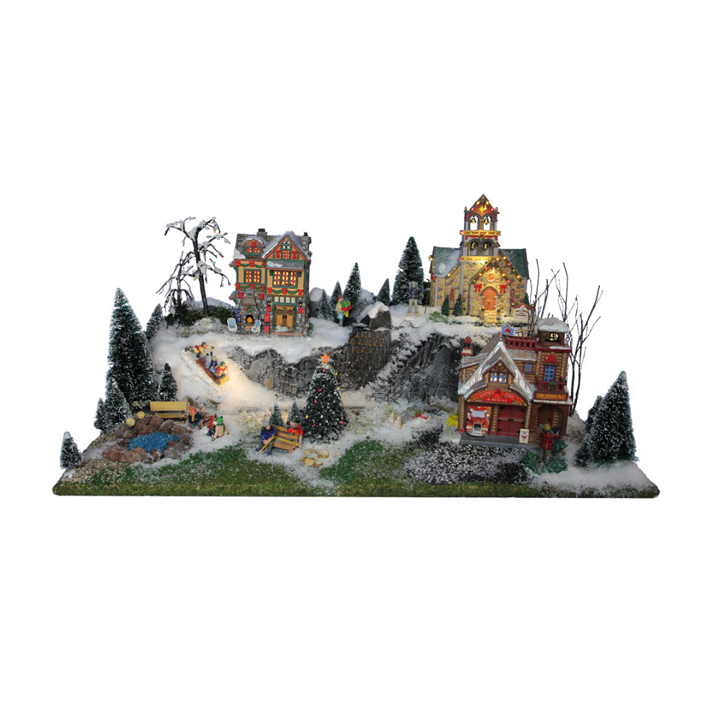 My Village Basis Kerstdorp Gletsjer