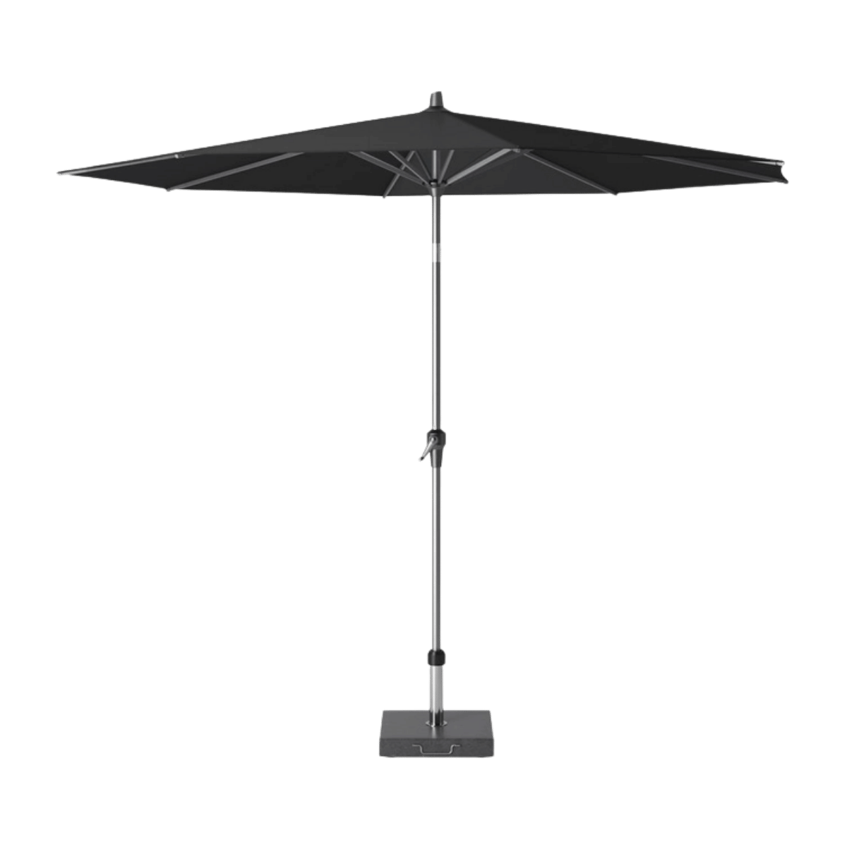 Platinum Stokparasol Riva Zwart ø 300 cm
